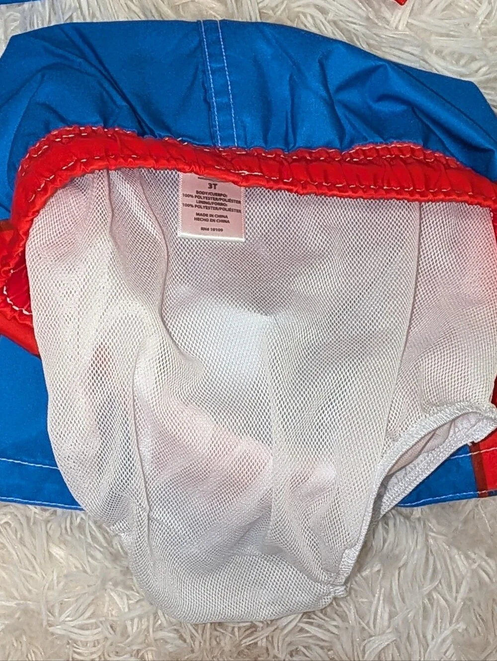 NWT, Marvel Brand, Spider-Man, 2pc,UPF Rash Guard/Swim Trunks-2T Or 3T